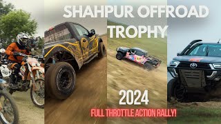 Shahpur Offroad Trophy 2024 Pakistan  Full Throttle Action Rally [upl. by Aicirtal]