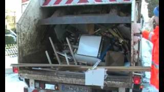 Bulk waste collection Schörling 2R PART 1 [upl. by Capone831]