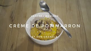 95 Secondes  Crème de Potimarron et son granola [upl. by Cirda]