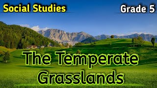 The Temperate Grasslands class 5 Social Studies  ExplanationLocationClimateVegetationCbseNcert [upl. by Dnaltiac453]