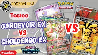 Pokemon TCG Testing Decks Temporal Forces Gardevoir Ex Vs Gholdengo Ex  El regreso de Garde [upl. by Arodoeht]