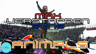 Max Verstappen Song  Animals Remix [upl. by Rai]