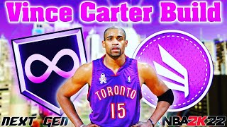 Best Vince Carter Build 2k22 Next Gen Best Slasher Build with Contact Dunks NBA 2k22 Next Gen [upl. by Carolee265]