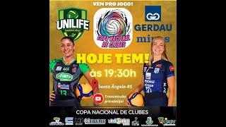 COPA NACIONAL DE VÔLEI  UNILIFE MARINGÁ X GERDAU MINAS [upl. by Bassett]