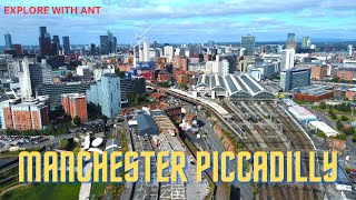 EXPLORE AROUND MANCHESTER PICCADILLY FROM ABOVE [upl. by Ivana]