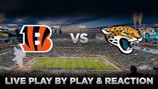 Bengals vs Jaguars Live Play by Play amp Reaction [upl. by Aaronson]