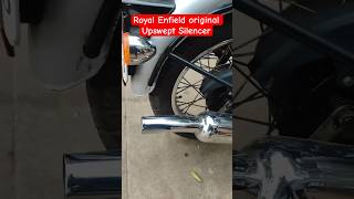 Royal Enfield Original Upswept Silencer Sound 🔥 [upl. by Aivyls]