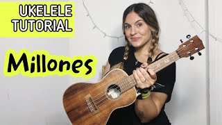 Millones  Camilo  Tutorial Ukelele Mica Amatti [upl. by Emaj44]