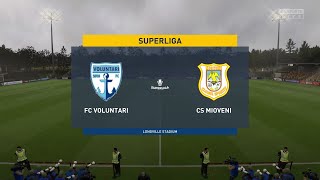 FIFA 23  FC Voluntari vs CS Mioveni  Superliga  Gameplay [upl. by Dagley]