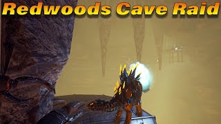 Raiding Center Redwoods Cave  Ark PvP [upl. by Archangel]