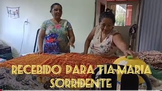 Recebido de Dona Angélica Mello para Tia María sorridente com muita Alegria ❤️ [upl. by Fredi]