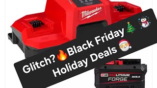 🔥Glitch Run 🏃‍♀️ Milwaukee M18 18V Dual Bay Simultaneous Super Charger Black Friday🎄🎅 [upl. by Iorio]