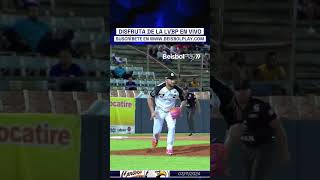 Silvino Bracho salió lesionado del encuentro 🥵🤕 LVBP Beisbol Venezuela Aguilas Highlights [upl. by Anirav]