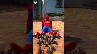 RAT WARRIORS Picks up SPIDERMAN House And Hangs it on A Tree 🌴 😱 gta5 shorts shortsfeed [upl. by Gardiner]