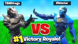 TBNRFRAGS vs VIKKSTAR123 in Fortnite Battle Royale [upl. by Nhaj]