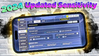 NEW 2024 UPDATED SENSITIVITY amp HUD SETTINGS  COD MOBILE [upl. by Harcourt]