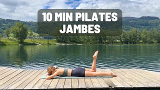 10 MIN PILATES FOCUS JAMBES  SANS ÉQUIPEMENT  JESSY PILATES [upl. by Ching23]