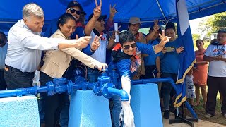 Alcaldía de Diriamba inaugura proyecto de agua potable que beneficiará a 3 comunidades [upl. by Ytitsahc826]