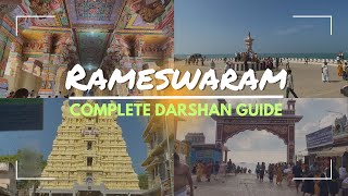 Rameshwaram Dham Darshan Guide Must Watch  Dhanushkodi  Rameshwaram Temple Jyotirlinga  EP  5 [upl. by Aleira]