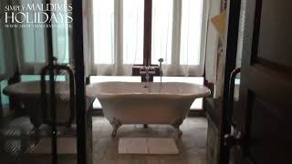 Olhuveli Resort Deluxe Water Villa Walkthrough [upl. by Art]