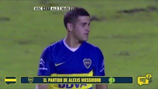 Así jugó Messidoro en su debut  Boca 4  Aldosivi 1 [upl. by Nnor]