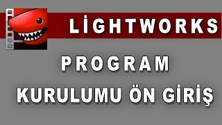 Ücretsiz Lightworks video Düzenleme Programı Türkçe Kullanımı [upl. by Auj]