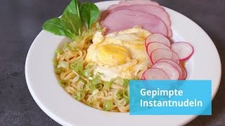 Rezept Gepimpte InstantRamen für Faule [upl. by Kersten]