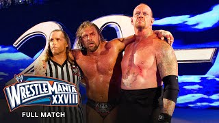 FULL MATCH  Undertaker vs Triple H – Hell in a Cell Match WrestleMania XXVIII [upl. by Els348]