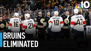 Bruins fans disheartened by seasonending loss [upl. by Anahsahs847]