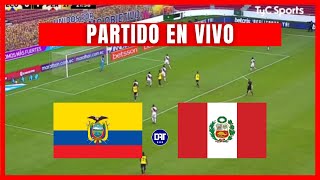 🚨 ECUADOR logró una gran victoria contra PERÚ y se mete en la pelea de las ELIMINATORIAS 🏆 [upl. by Selmore394]