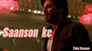 Saanson KeOfficial Lyrical Video  RAEES  KK [upl. by Eneryt]