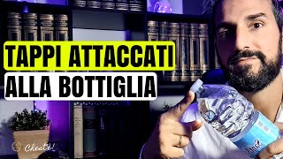 Tappi attaccati alle bottiglie di plastica ecco perché [upl. by Akemej]