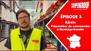 Au cœur de nos entrepôts  Épisode 3  Kévin  Préparateur de commandes [upl. by Barnie]