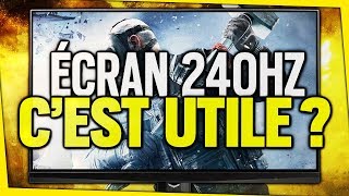 Un ECRAN 240hz cest VRAIMENT UTILE [upl. by Schrick]