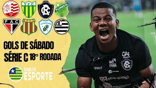 Gols dos jogos de sábado da 18° rodada da série C 2024 Remo Náutico Ypiranga Sampaio Ferrão [upl. by Liam927]