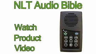 NLT Audio Bible Player Product Review  New Living Translation Version Bible reader [upl. by Hsinam]