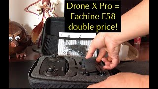 Unboxing DroneX Pro Eachine E58 [upl. by Joshi]