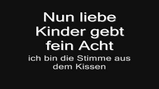 Rammstein  Mein Herz Brennt lyrics HD [upl. by Viehmann]