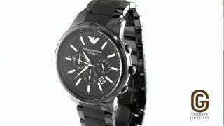 Armani Ceramic Chronograph Mens watch  AR1451 [upl. by Sturdivant238]