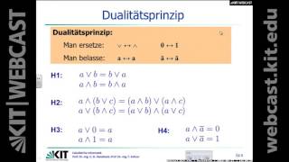 08 Übung 2 Boolesche Algebra Boolesche Funktionen Bestimmung der Normalformen [upl. by Jules]