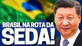 Brasil na nova rota da Seda China Maduro fecha fronteira Venezuela Kamala exige saída de Israel [upl. by Blight]