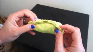 HOW TO FOLD  ROLL UNDERWEAR QUICK AN EASY [upl. by Nallad]