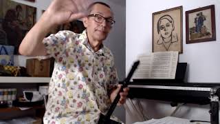 A Bova Prelude in unusual keys no 14 in C sharp minor for alto recorder [upl. by Mcleod]