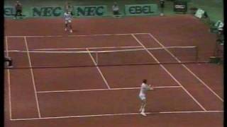 Davis Cup final 1984 Wilander Connors [upl. by Osgood514]