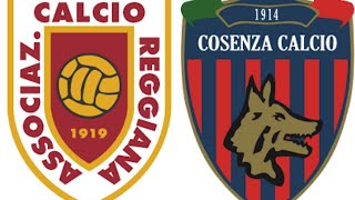 Reggiana Vs Cosenza 0 a 1 delusione reggiana [upl. by Etsyrk481]