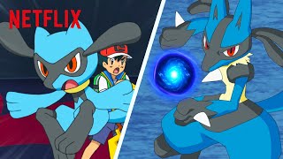 EVERY Pokémon Journeys Evolution Compilation 💗 Netflix After School [upl. by Oniliuqnart]