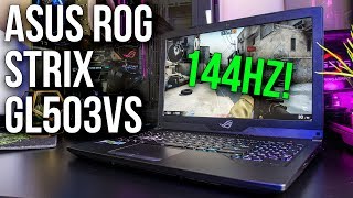 ASUS ROG Strix GL503VS Scar Edition Gaming Laptop Review and Benchmarks [upl. by Cyndia955]