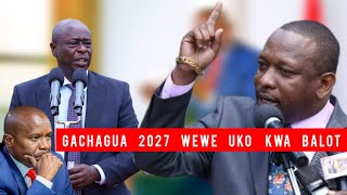 quotWacha Nikufunze Sheria Gachaguaquot Former Governor Mike Sonko teaches Gachagua law on vieing in 2027 [upl. by Towrey]