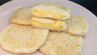 Sticky rice custard pancake [upl. by Edwina]