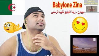 BABYLONE ZINA بابيلون ـ زينة الفيديو كليب الرسمي Music Video  ALGERIAARABIC MV REACTION [upl. by Koffman509]